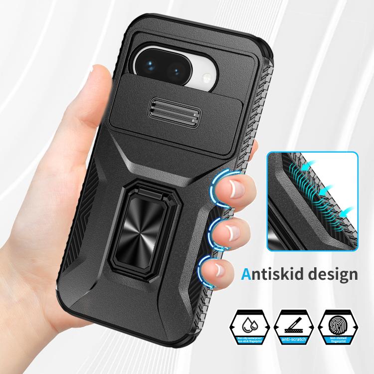 For Google Pixel 9a Sliding Camshield Holder Phone Case
