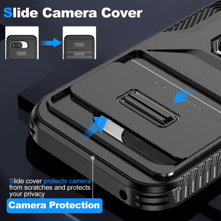 For Google Pixel 9a Sliding Camshield Holder Phone Case