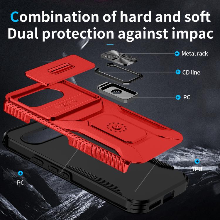For Google Pixel 9a Sliding Camshield Holder Phone Case