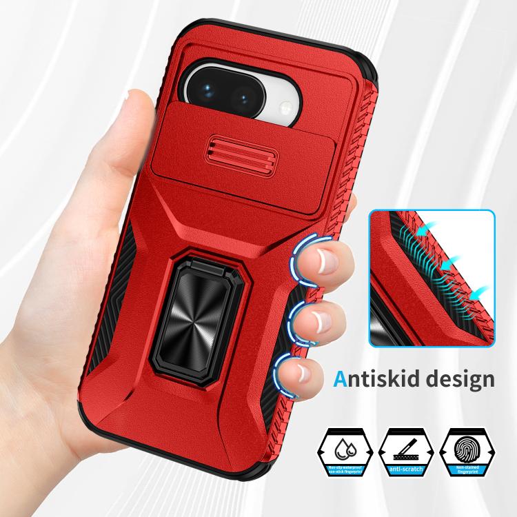 For Google Pixel 9a Sliding Camshield Holder Phone Case