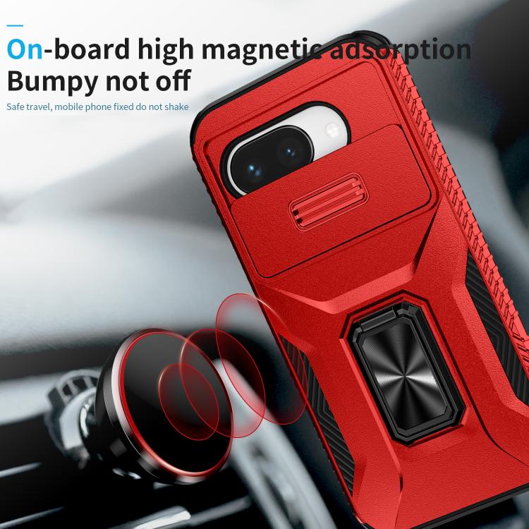 For Google Pixel 9a Sliding Camshield Holder Phone Case