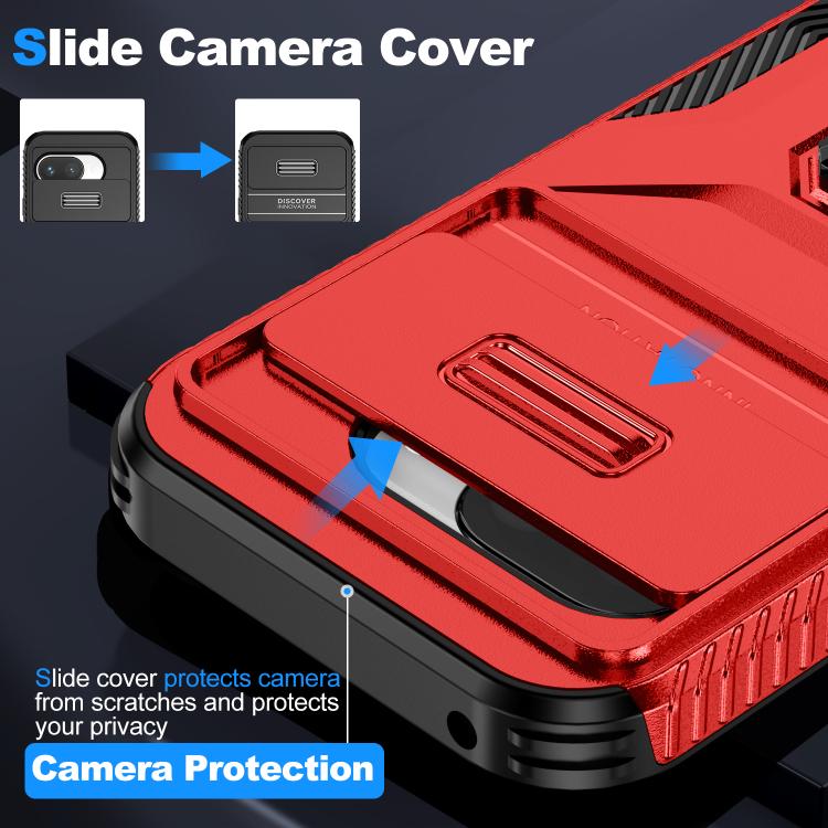 For Google Pixel 9a Sliding Camshield Holder Phone Case