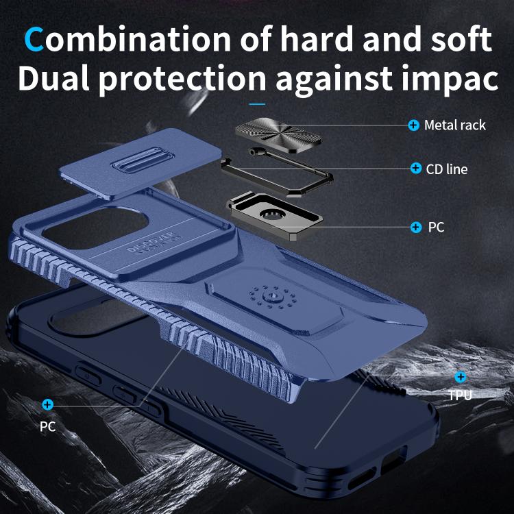 For Google Pixel 9a Sliding Camshield Holder Phone Case