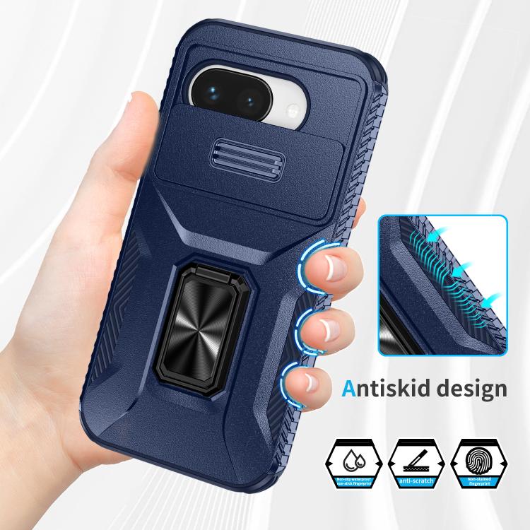 For Google Pixel 9a Sliding Camshield Holder Phone Case
