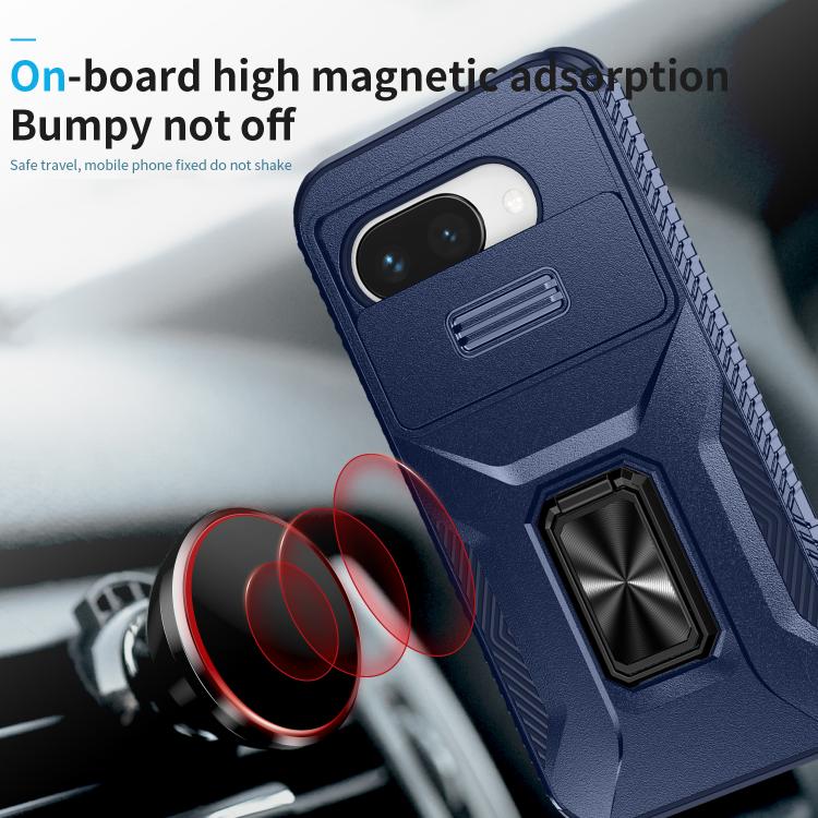 For Google Pixel 9a Sliding Camshield Holder Phone Case