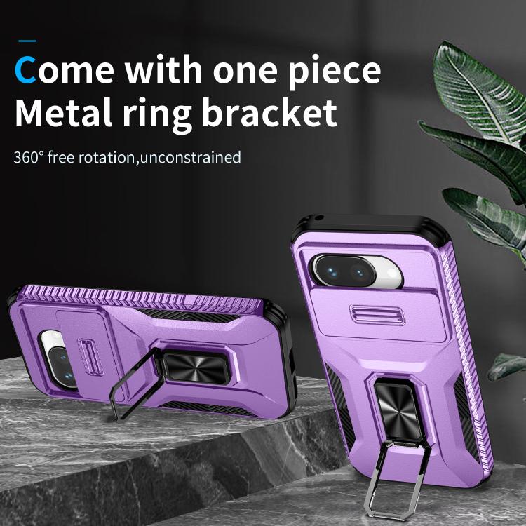 For Google Pixel 9a Sliding Camshield Holder Phone Case