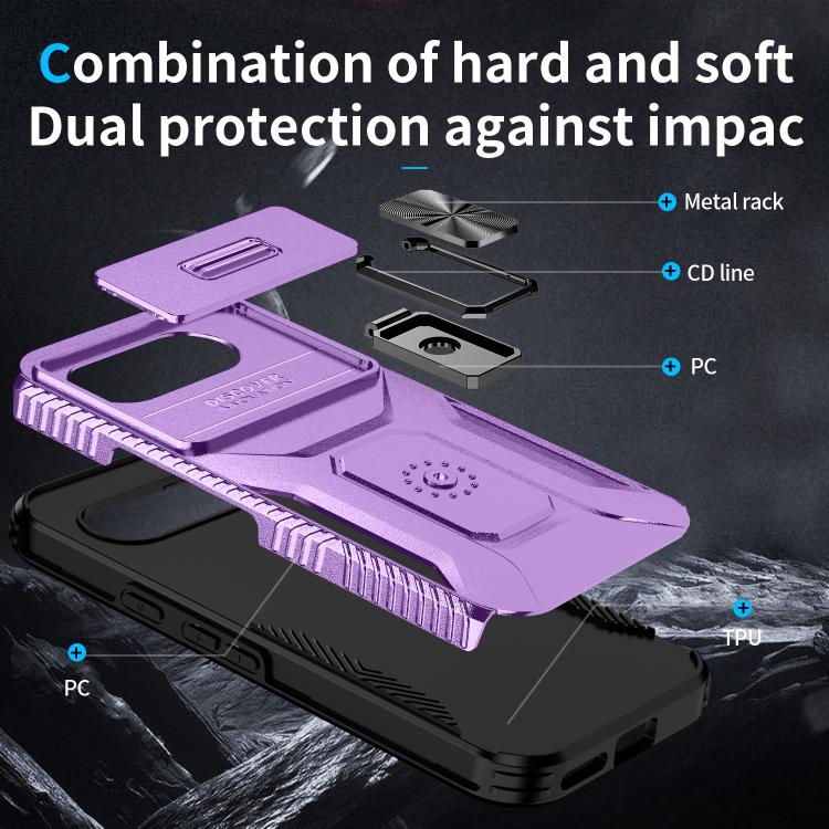For Google Pixel 9a Sliding Camshield Holder Phone Case