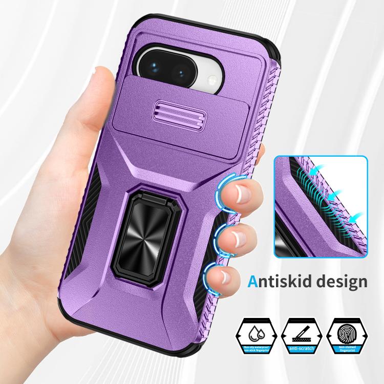 For Google Pixel 9a Sliding Camshield Holder Phone Case