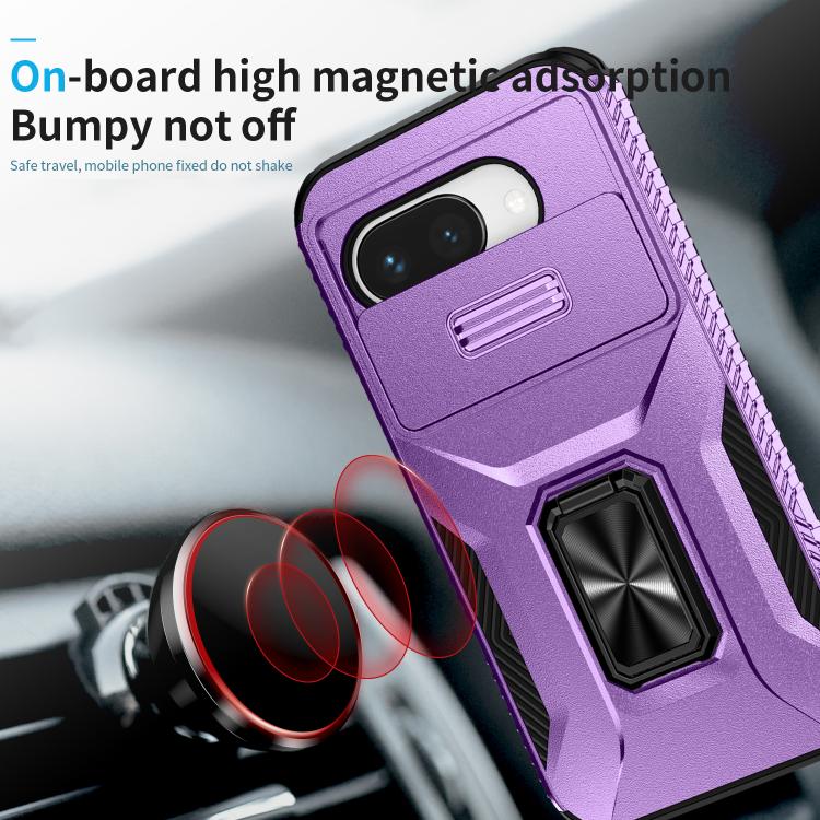For Google Pixel 9a Sliding Camshield Holder Phone Case