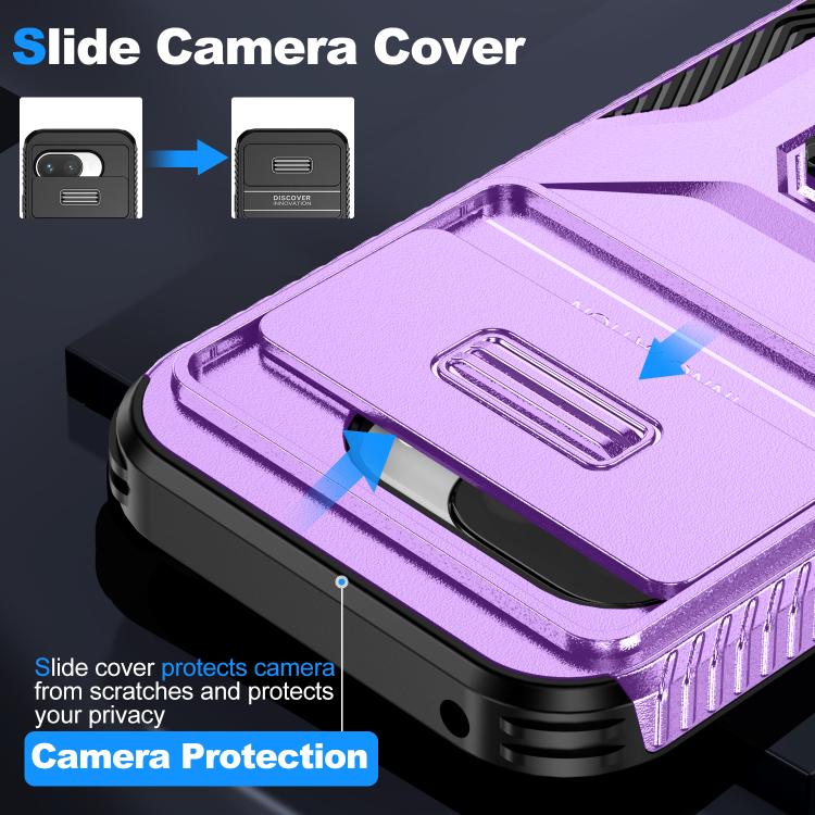 For Google Pixel 9a Sliding Camshield Holder Phone Case