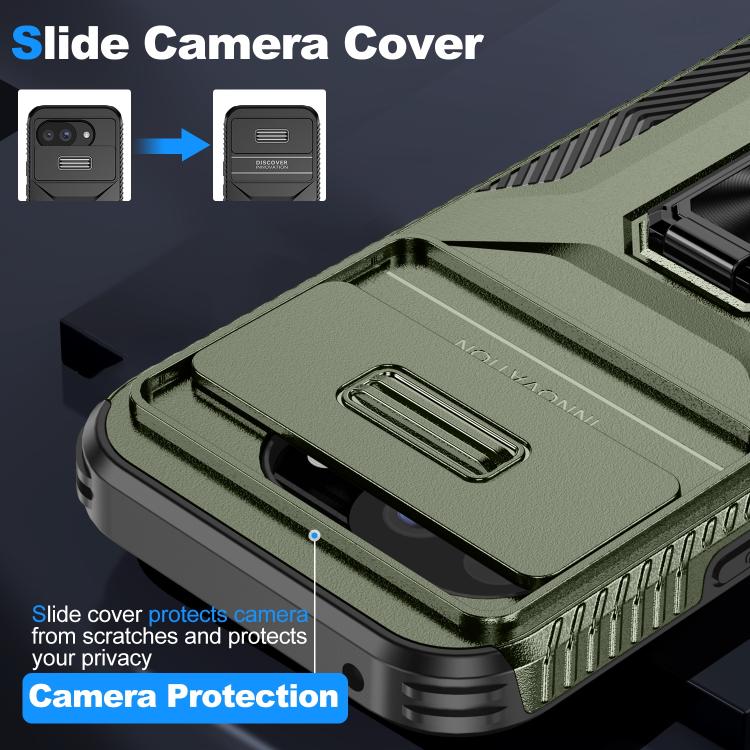 For Google Pixel 10a Sliding Camshield Holder Phone Case