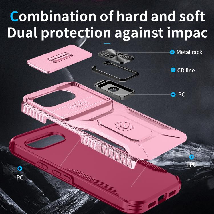 For Google Pixel 10a Sliding Camshield Holder Phone Case