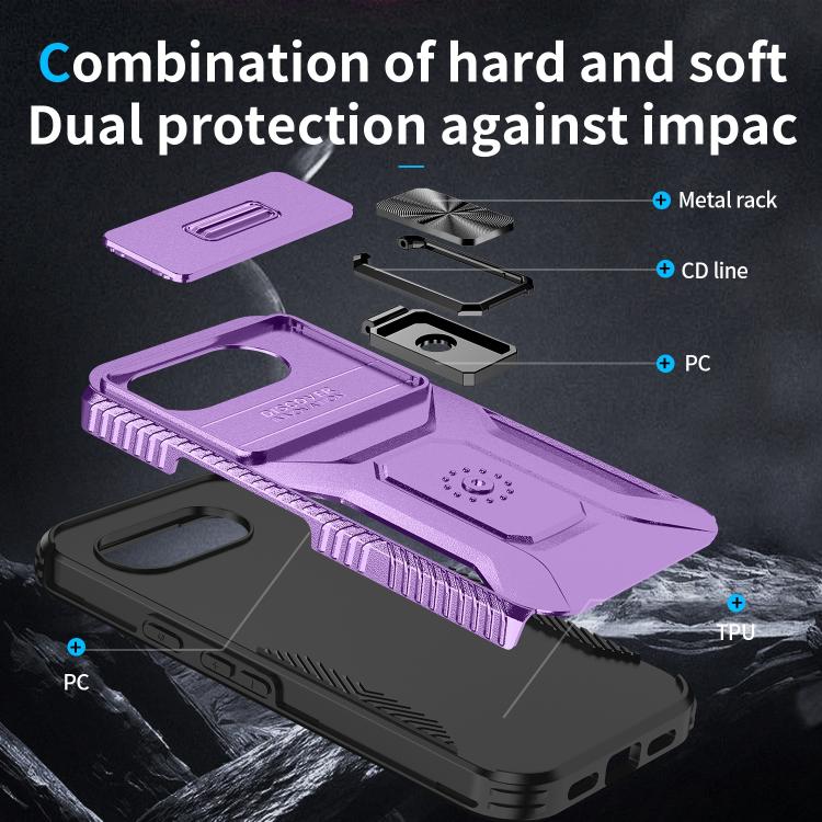 For Google Pixel 10a Sliding Camshield Holder Phone Case