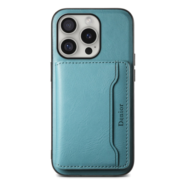 For iPhone 16 Pro Max Denior Cowhide Texture Leather MagSafe Detachable Wallet Phone Case
