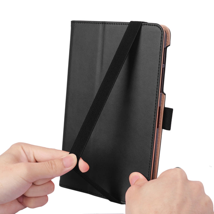 For Samsung Galaxy Tab A7.0 T500 (2020) Retro Texture PU + TPU Horizontal Flip Leather Case with Holder & Card Slots & Hand Strap