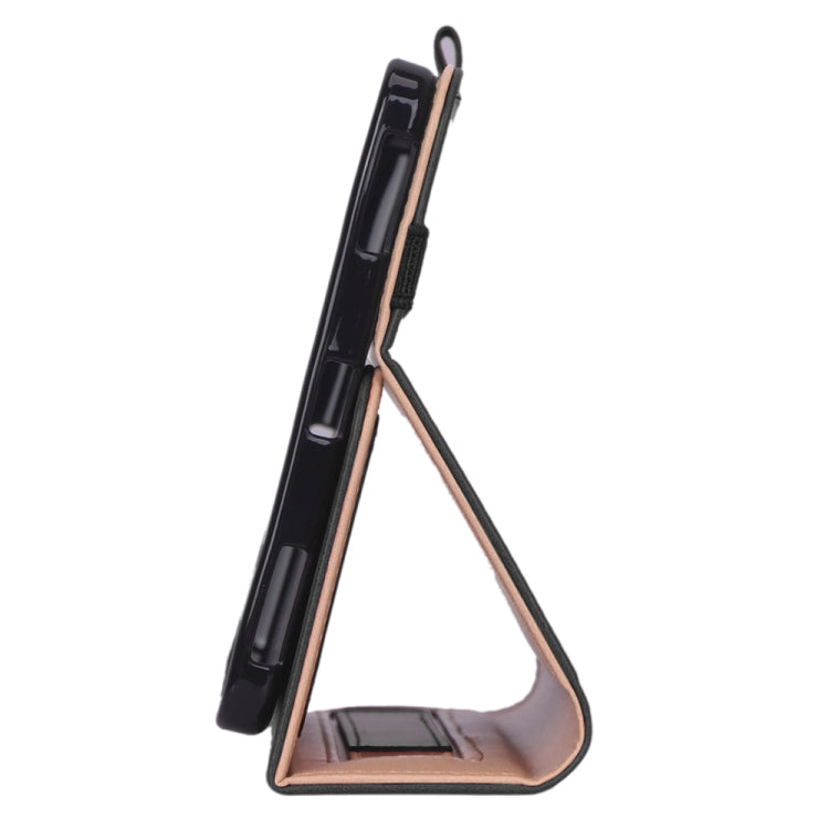 For Samsung Galaxy Tab A7.0 T500 (2020) Retro Texture PU + TPU Horizontal Flip Leather Case with Holder & Card Slots & Hand Strap