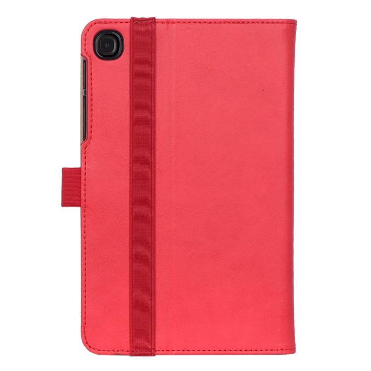 For Samsung Galaxy Tab A7.0 T500 (2020) Retro Texture PU + TPU Horizontal Flip Leather Case with Holder & Card Slots & Hand Strap