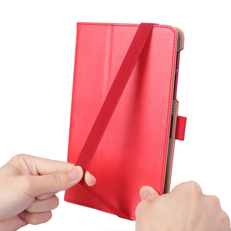 For Samsung Galaxy Tab A7.0 T500 (2020) Retro Texture PU + TPU Horizontal Flip Leather Case with Holder & Card Slots & Hand Strap
