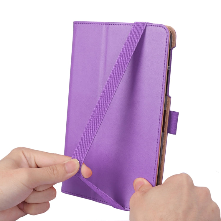 For Samsung Galaxy Tab A7.0 T500 (2020) Retro Texture PU + TPU Horizontal Flip Leather Case with Holder & Card Slots & Hand Strap