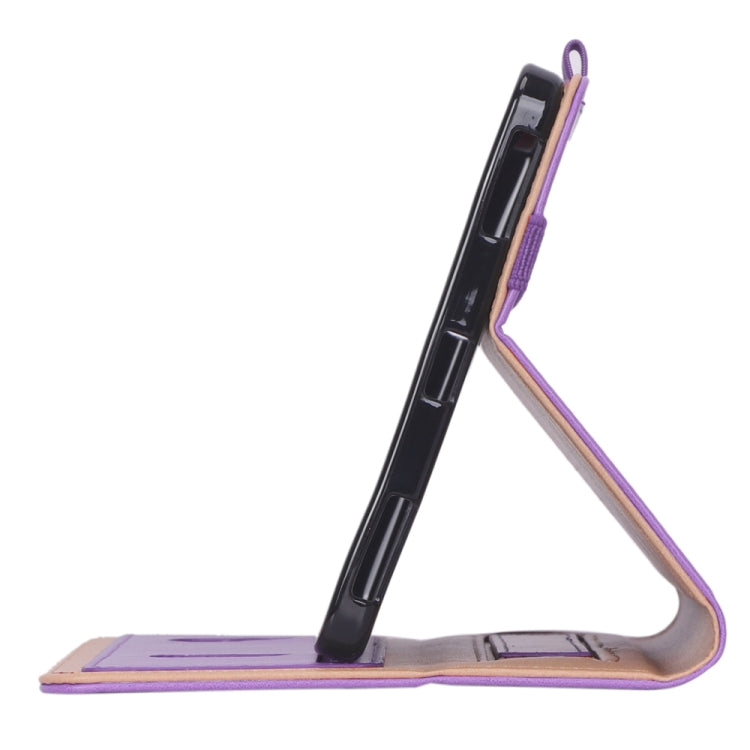 For Samsung Galaxy Tab A7.0 T500 (2020) Retro Texture PU + TPU Horizontal Flip Leather Case with Holder & Card Slots & Hand Strap