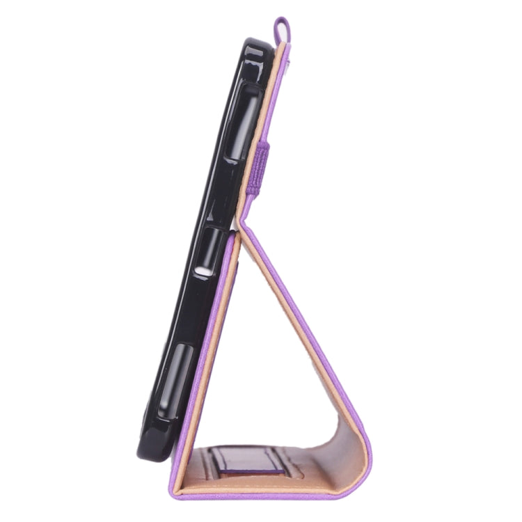For Samsung Galaxy Tab A7.0 T500 (2020) Retro Texture PU + TPU Horizontal Flip Leather Case with Holder & Card Slots & Hand Strap