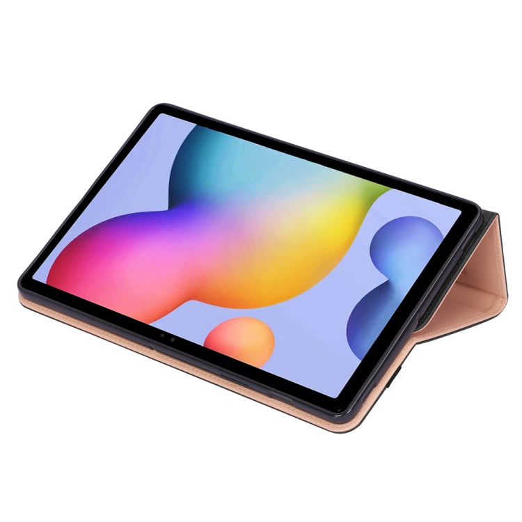 For Samsung Galaxy Tab S7 Plus T970 (2020) Retro Texture PU + TPU Horizontal Flip Leather Case with Holder & Card Slots & Hand Strap