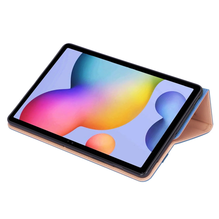 For Samsung Galaxy Tab S7 Plus T970 (2020) Retro Texture PU + TPU Horizontal Flip Leather Case with Holder & Card Slots & Hand Strap