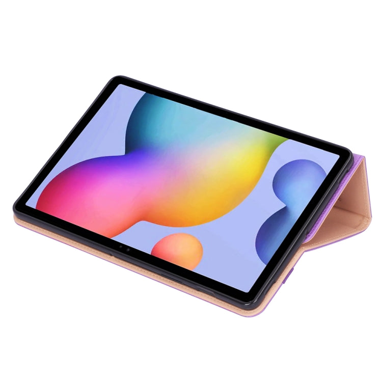 For Samsung Galaxy Tab S7 Plus T970 (2020) Retro Texture PU + TPU Horizontal Flip Leather Case with Holder & Card Slots & Hand Strap