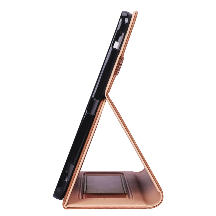 For Samsung Galaxy Tab S7 Plus T970 (2020) Retro Texture PU + TPU Horizontal Flip Leather Case with Holder & Card Slots & Hand Strap