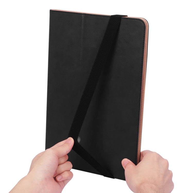 For Samsung Galaxy Tab S7 T870 (2020) Retro Texture PU + TPU Horizontal Flip Leather Case with Holder & Card Slots & Hand Strap