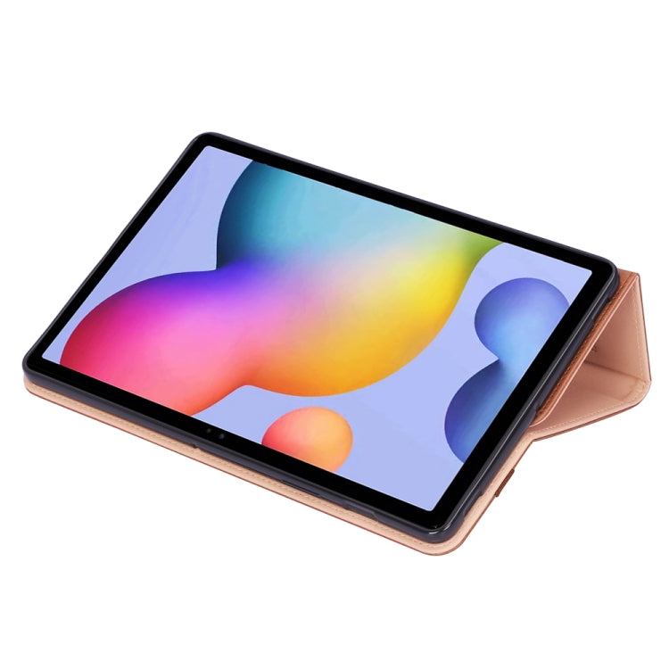 For Samsung Galaxy Tab S7 T870 (2020) Retro Texture PU + TPU Horizontal Flip Leather Case with Holder & Card Slots & Hand Strap
