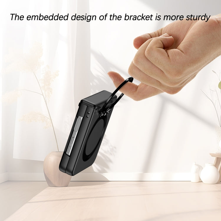 For Samsung Galaxy Z Flip6 / Flip7 FE 360 Degree Stand MagSafe Magnetic All-inclusive Phone Case