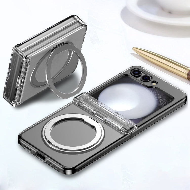 For Samsung Galaxy Z Flip4 5G 360 Degree Stand MagSafe Magnetic All-inclusive Phone Case