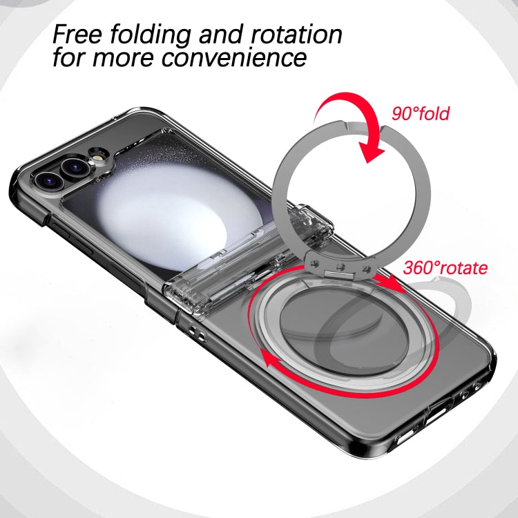For Samsung Galaxy Z Flip4 5G 360 Degree Stand MagSafe Magnetic All-inclusive Phone Case