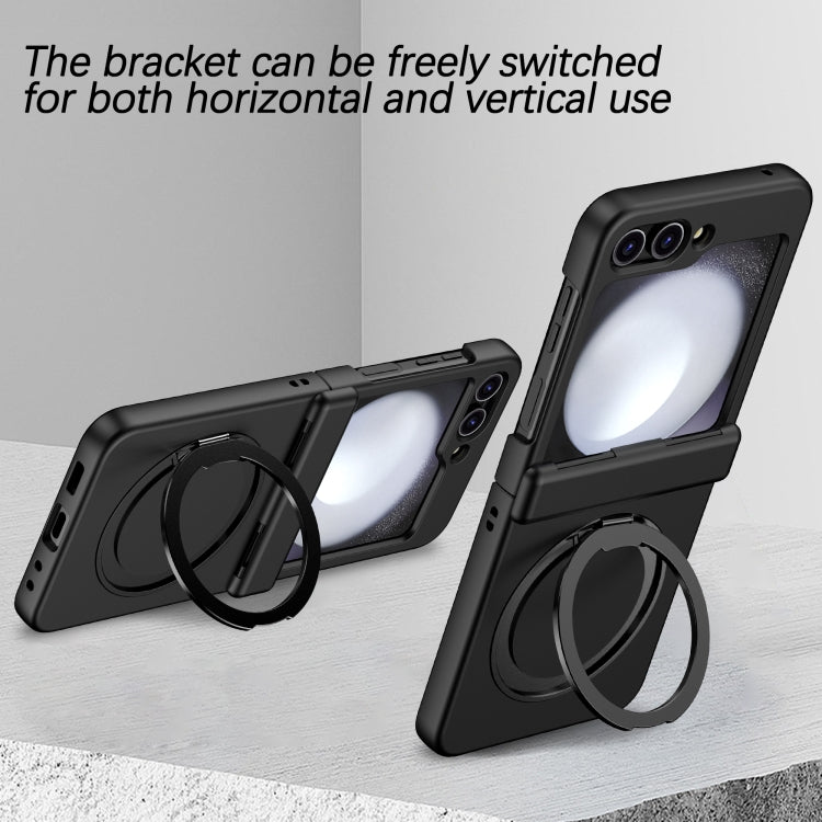 For Samsung Galaxy Z Flip4 5G 360 Degree Stand MagSafe Magnetic All-inclusive Phone Case