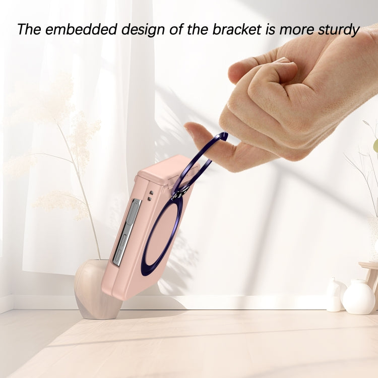 For Samsung Galaxy Z Flip4 5G 360 Degree Stand MagSafe Magnetic All-inclusive Phone Case
