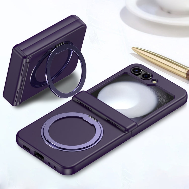 For Samsung Galaxy Z Flip4 5G 360 Degree Stand MagSafe Magnetic All-inclusive Phone Case