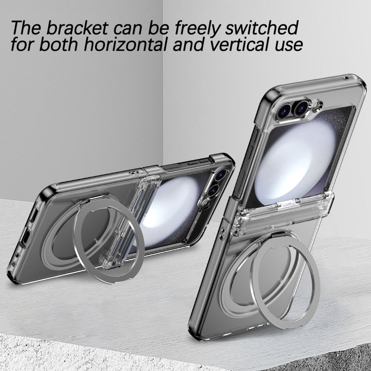 For Samsung Galaxy Z Flip3 5G 360 Degree Stand MagSafe Magnetic All-inclusive Phone Case
