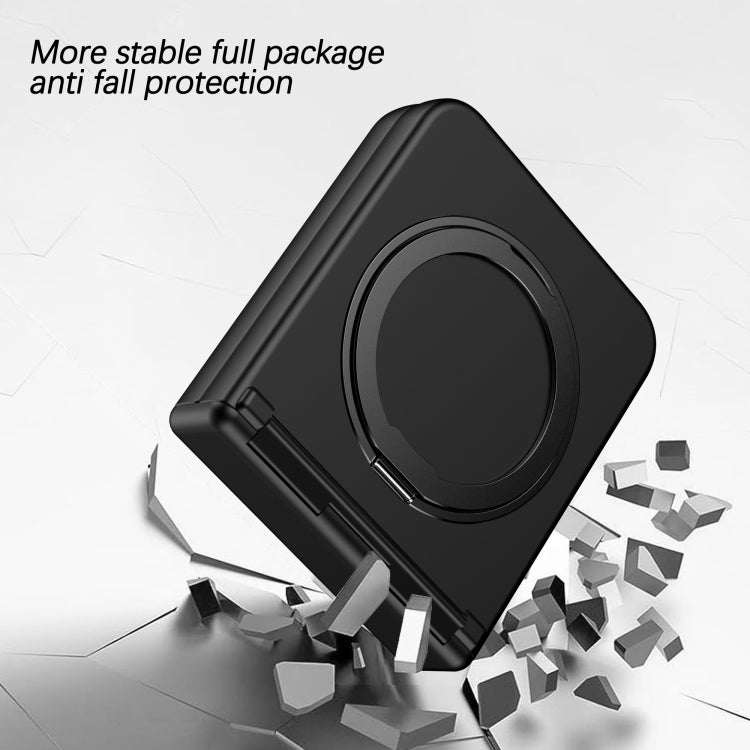For Samsung Galaxy Z Flip3 5G 360 Degree Stand MagSafe Magnetic All-inclusive Phone Case