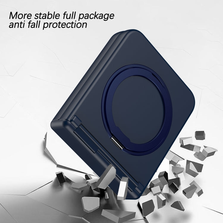 For Samsung Galaxy Z Flip3 5G 360 Degree Stand MagSafe Magnetic All-inclusive Phone Case