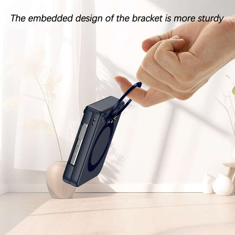 For Samsung Galaxy Z Flip3 5G 360 Degree Stand MagSafe Magnetic All-inclusive Phone Case