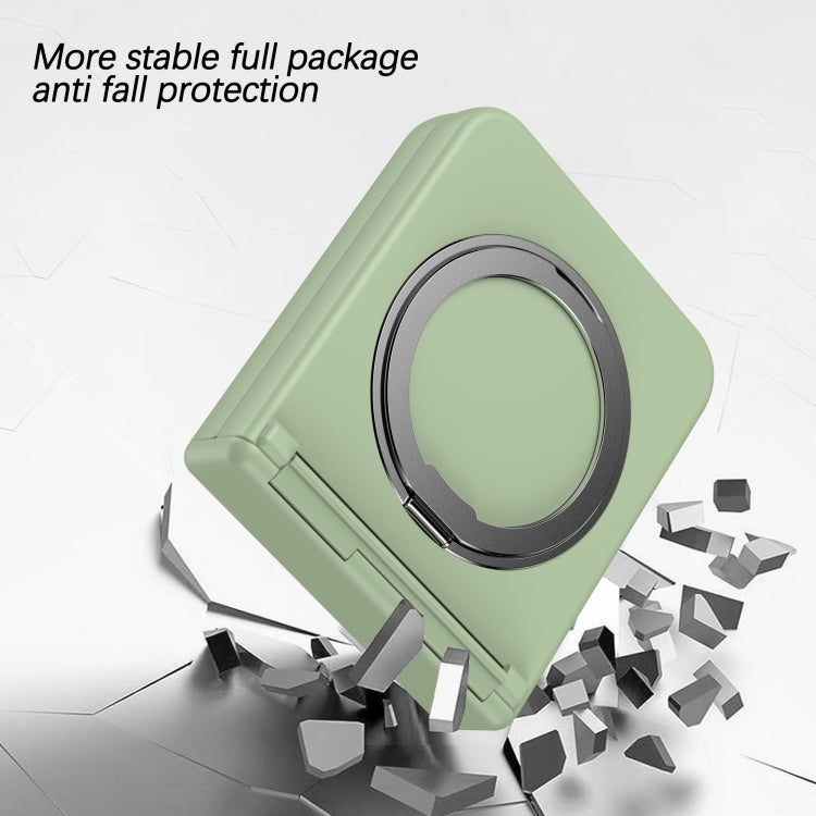 For Samsung Galaxy Z Flip3 5G 360 Degree Stand MagSafe Magnetic All-inclusive Phone Case