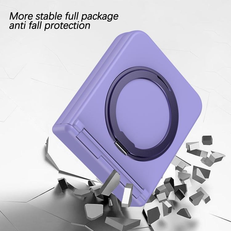 For Samsung Galaxy Z Flip3 5G 360 Degree Stand MagSafe Magnetic All-inclusive Phone Case