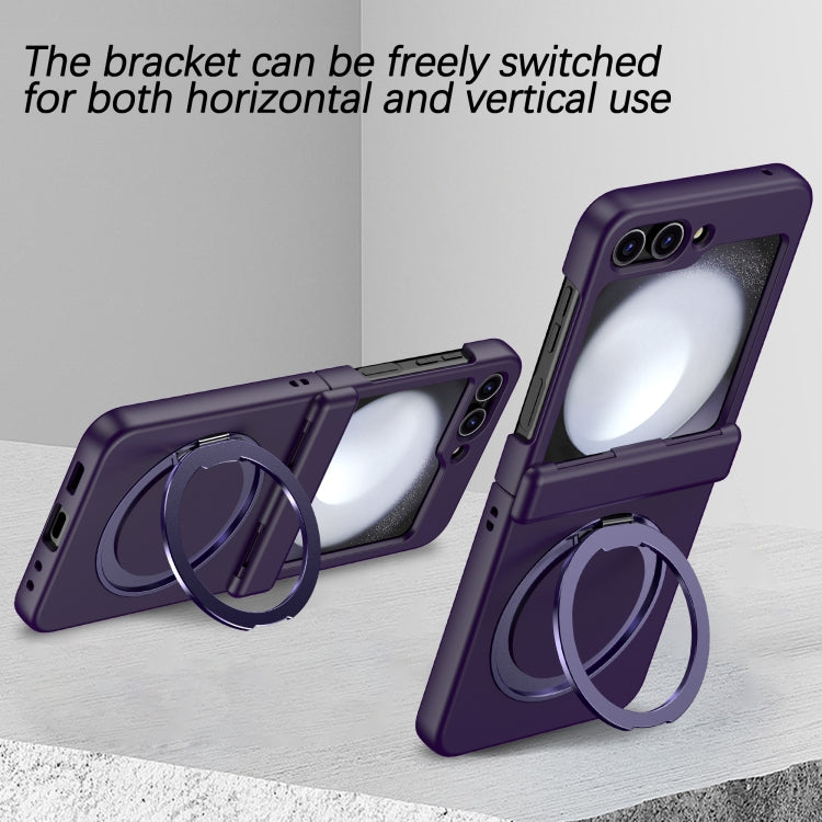 For Samsung Galaxy Z Flip3 5G 360 Degree Stand MagSafe Magnetic All-inclusive Phone Case