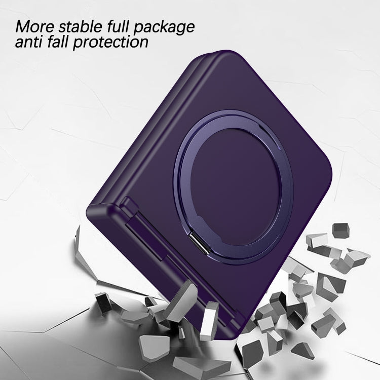 For Samsung Galaxy Z Flip3 5G 360 Degree Stand MagSafe Magnetic All-inclusive Phone Case