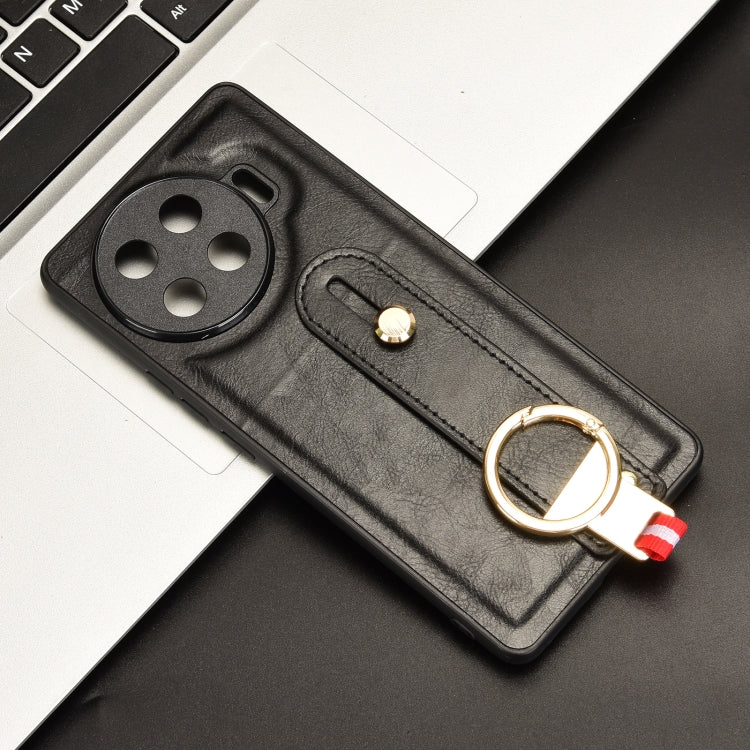For Tecno Spark 20 Pro+ 5G Wristband Leather Back Phone Case