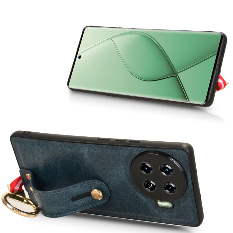 For Tecno Spark 20 Pro+ 5G Wristband Leather Back Phone Case