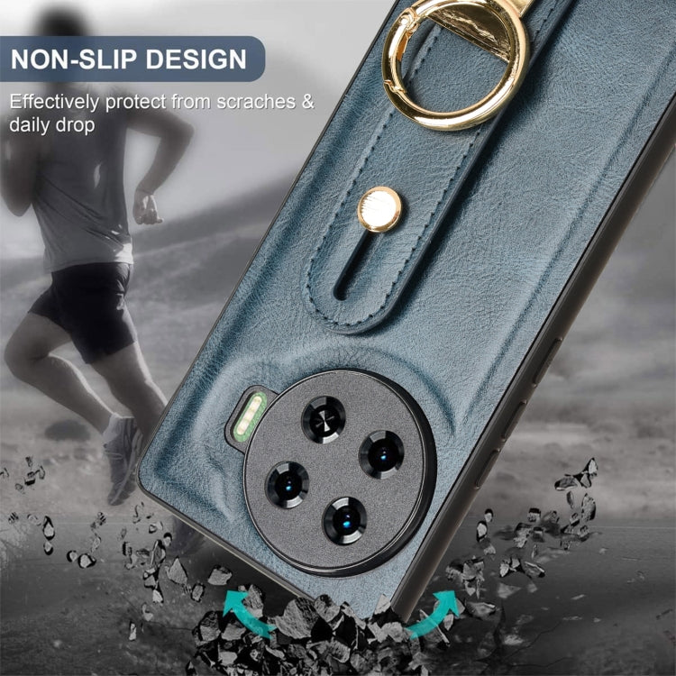 For Tecno Spark 20 Pro+ 5G Wristband Leather Back Phone Case