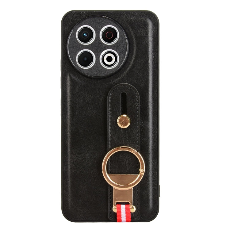 For Tecno Spark 30 Pro 4G Wristband Leather Back Phone Case