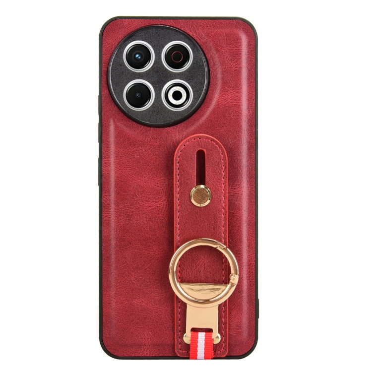 For Tecno Spark 30 Pro 4G Wristband Leather Back Phone Case